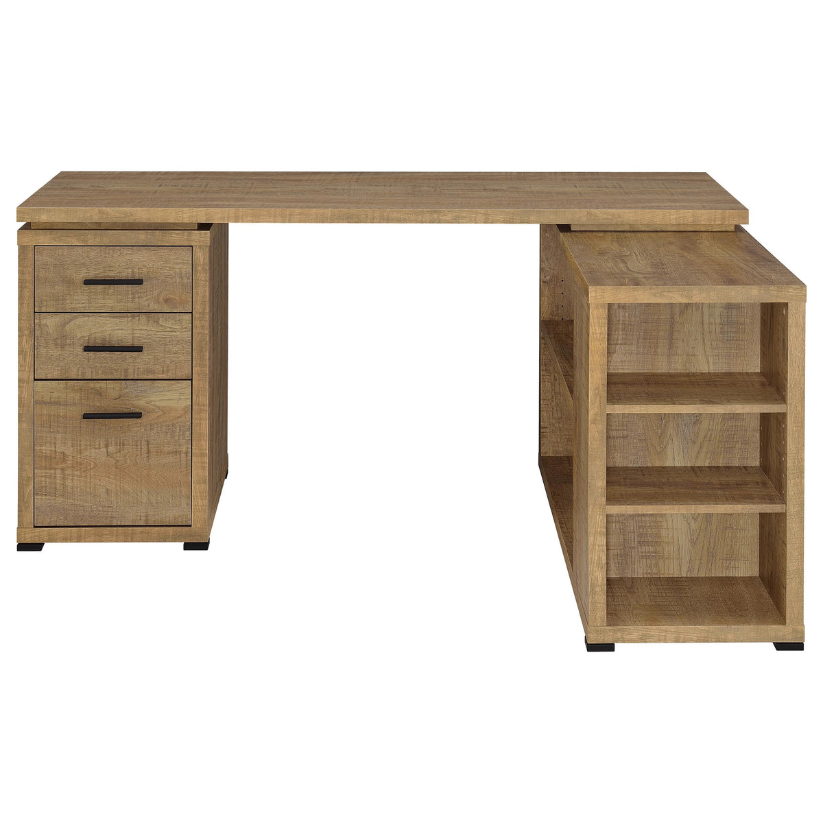 Yvette L-Shape Computer Desk Mango