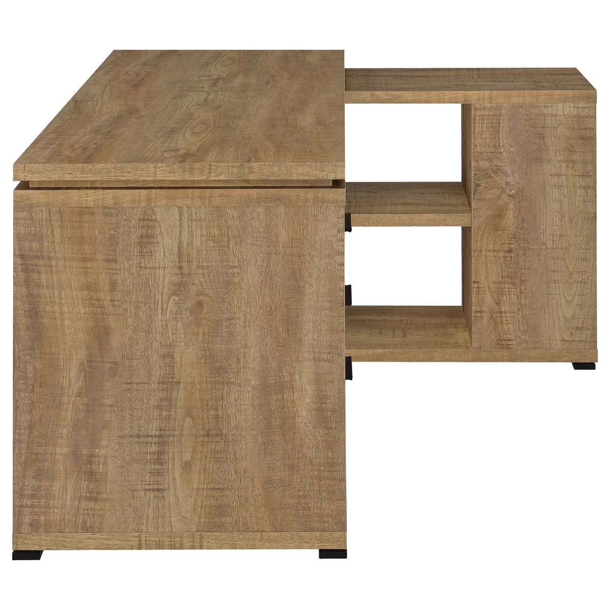 Yvette L-Shape Computer Desk Mango