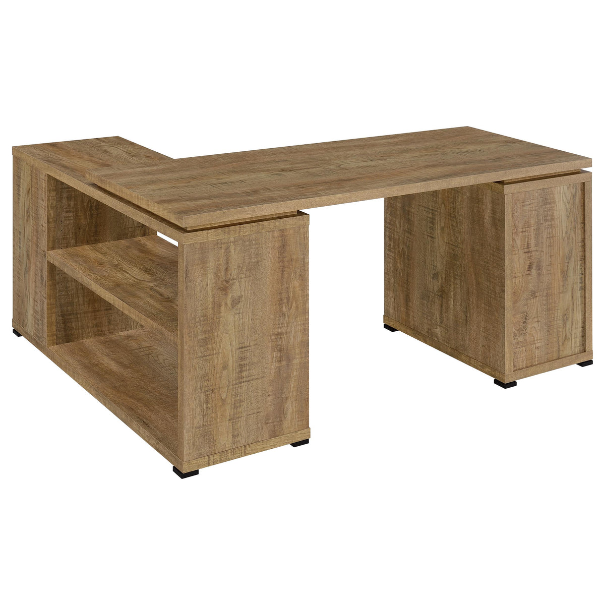 Yvette L-Shape Computer Desk Mango