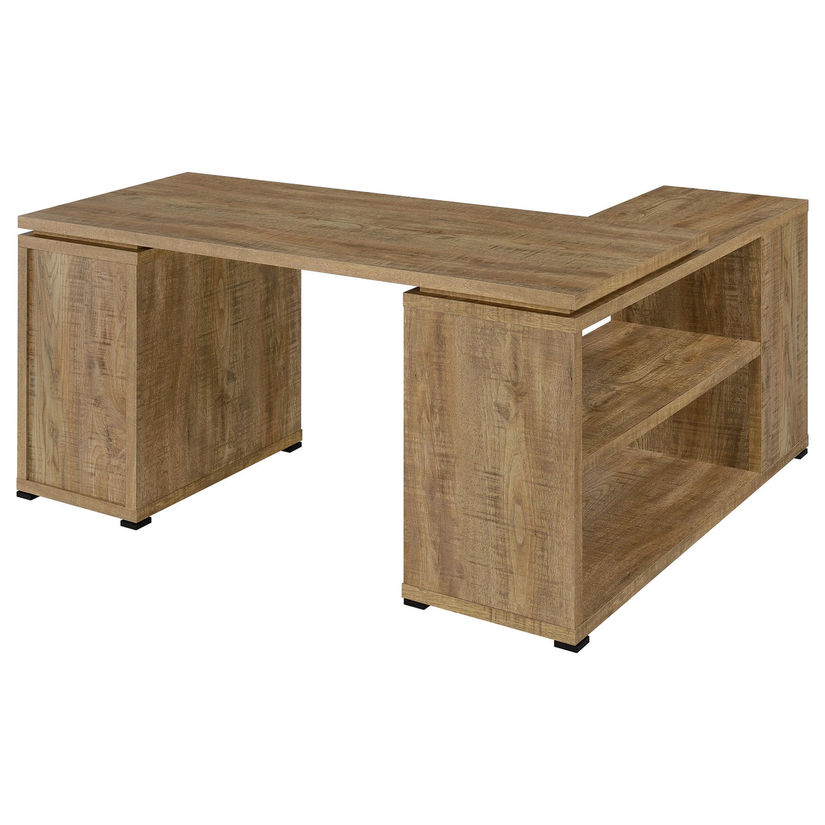 Yvette L-Shape Computer Desk Mango