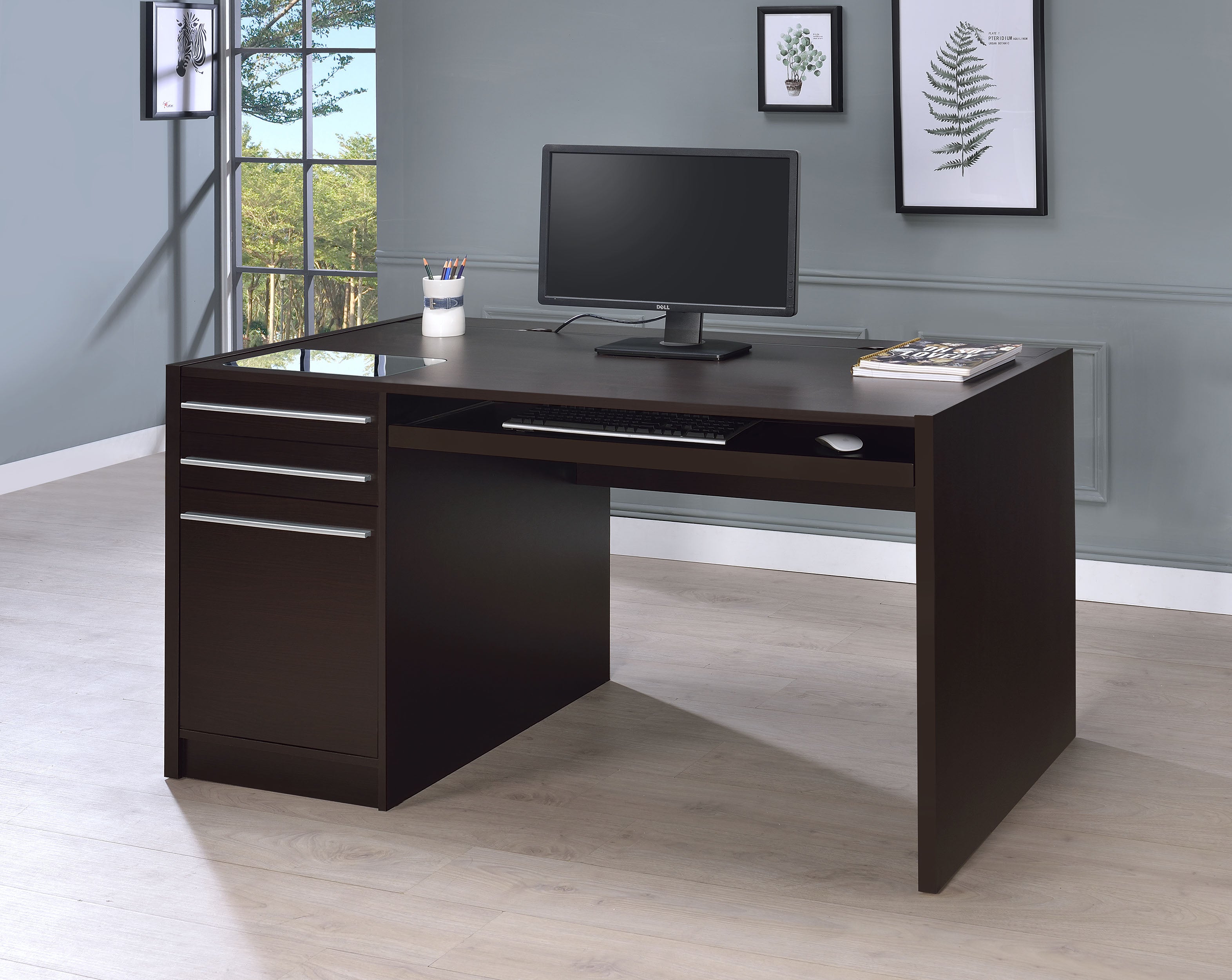 Halston 60-Inch Computer Desk