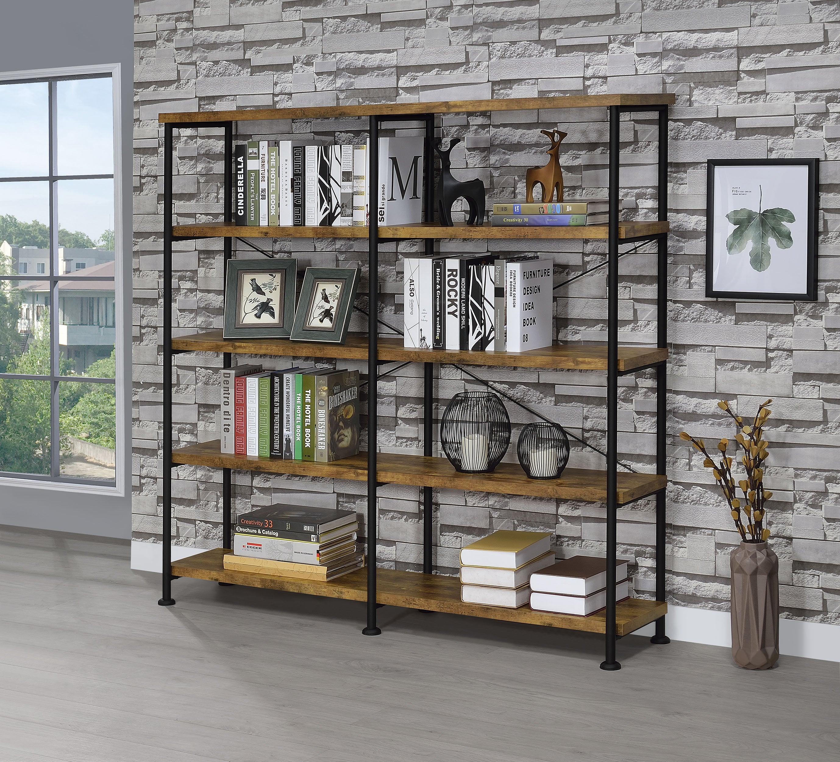 Analiese Double Bookshelf