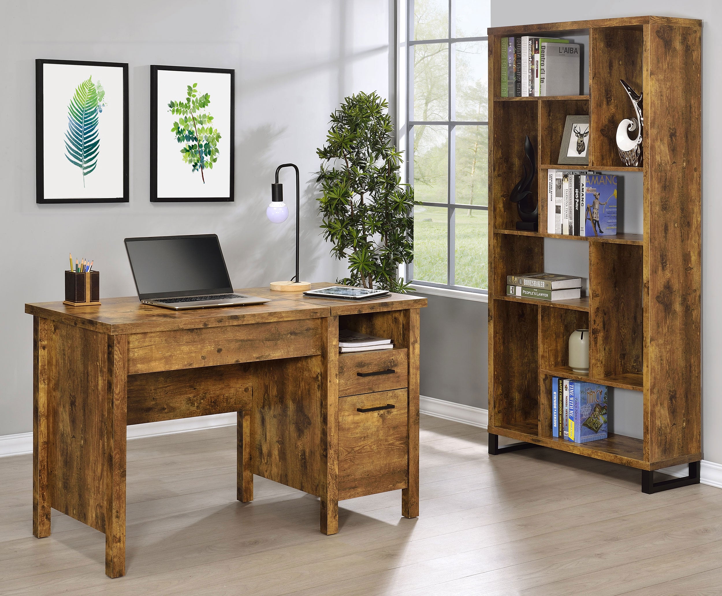 Delwin Lift Top Computer Desk