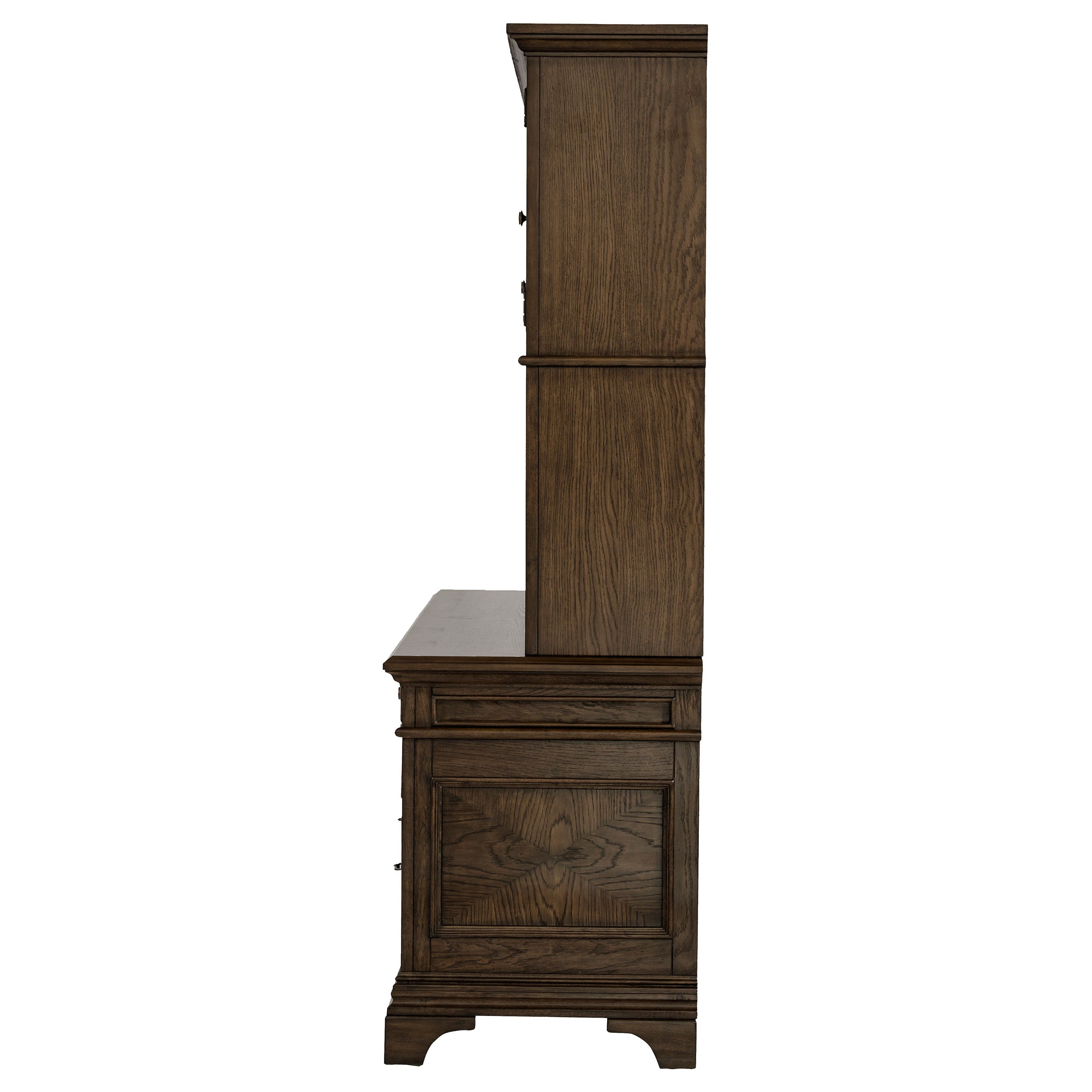 Hartshill Credenza Desk and Hutch