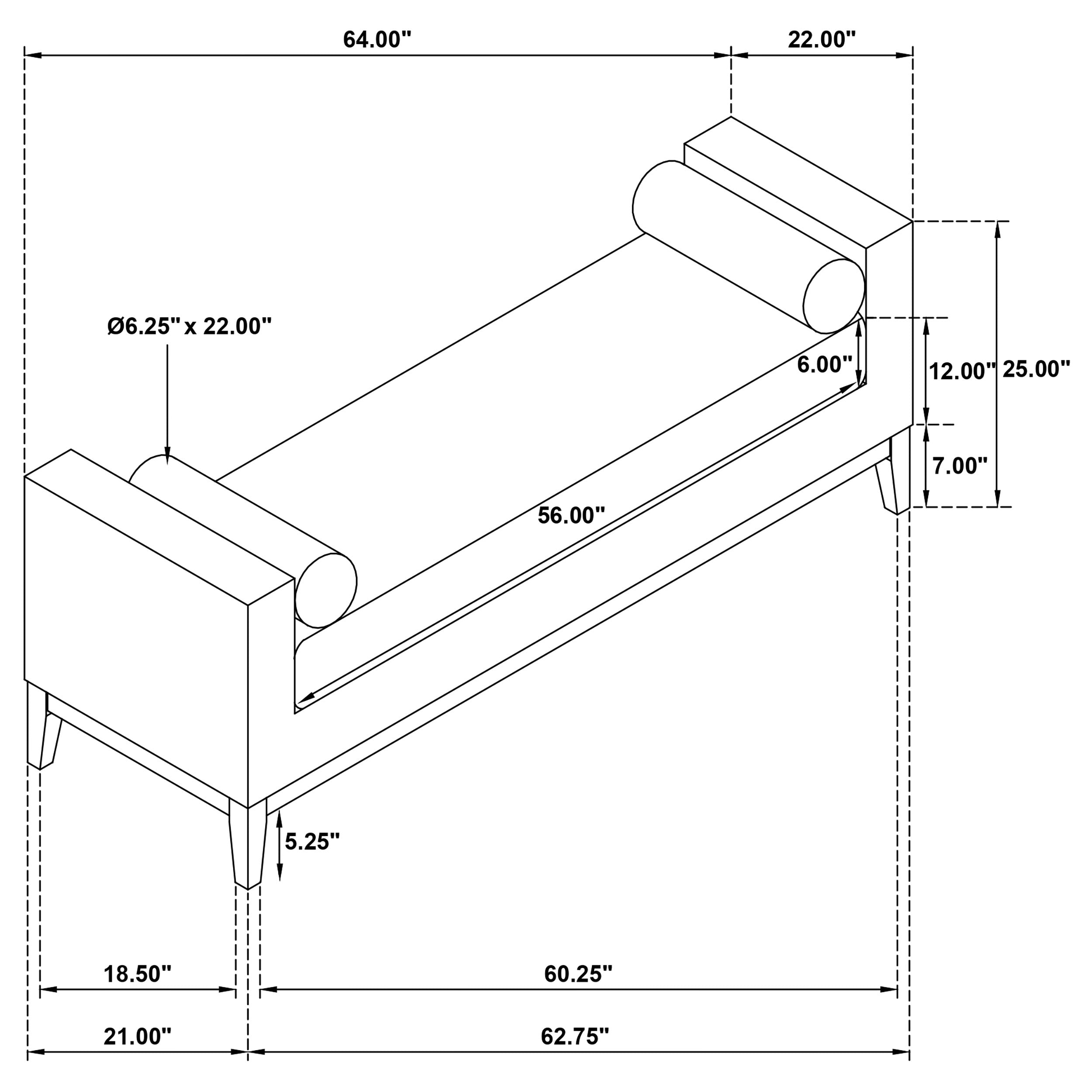Rosie Accent Bench