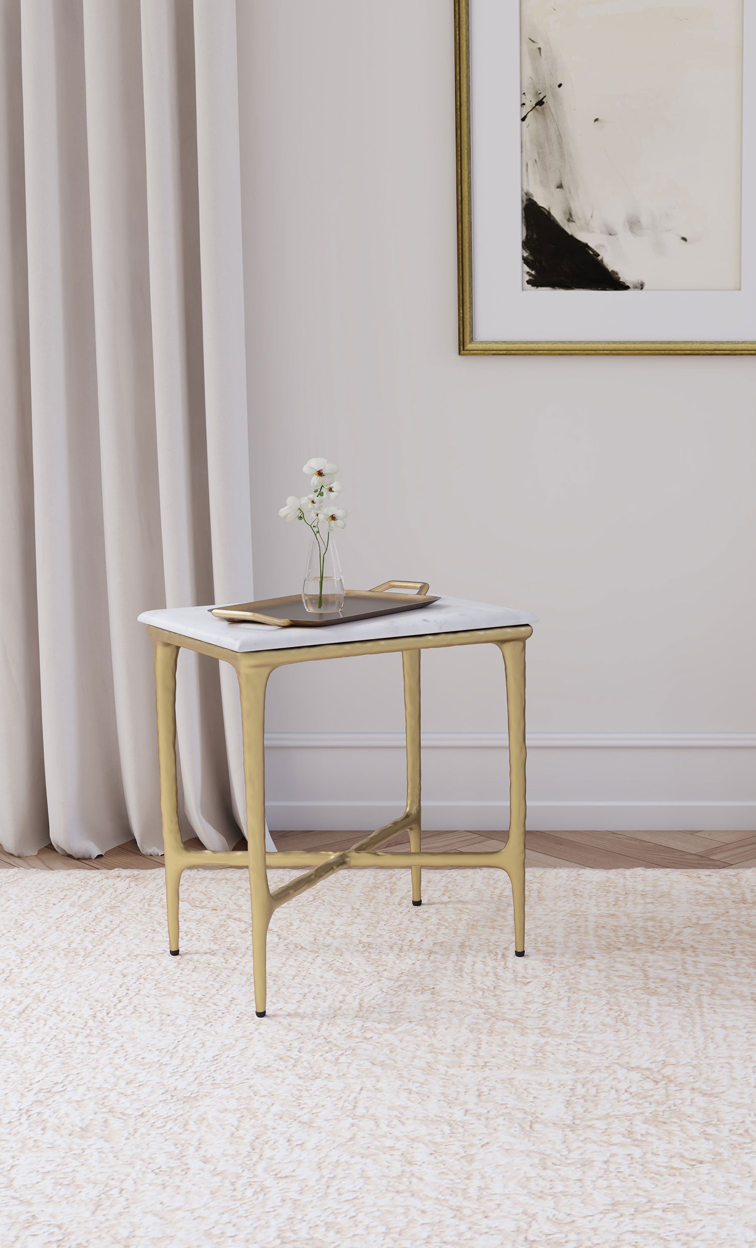 Baldwin Rectangular Side Table