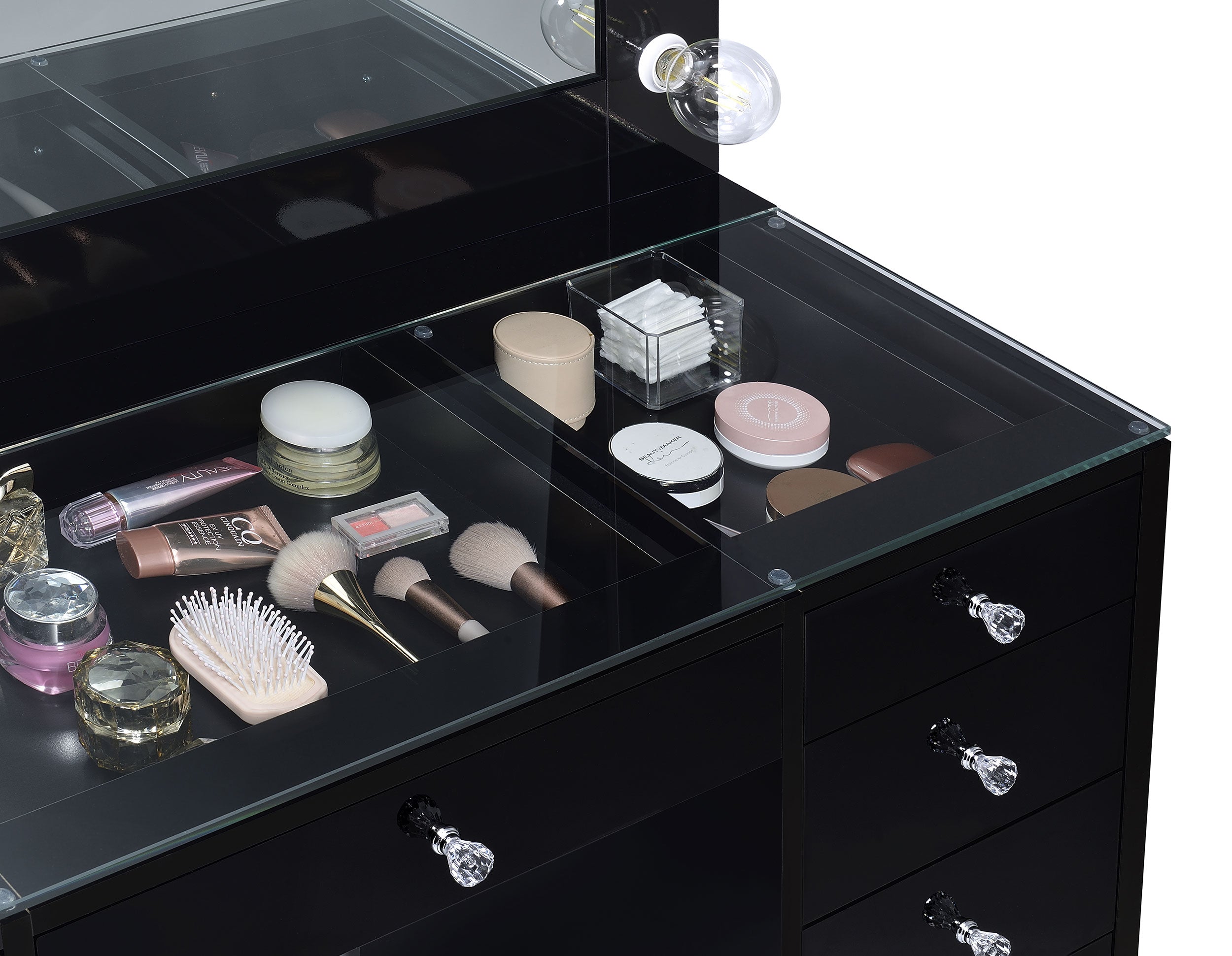Acena Vanity Table and Mirror
