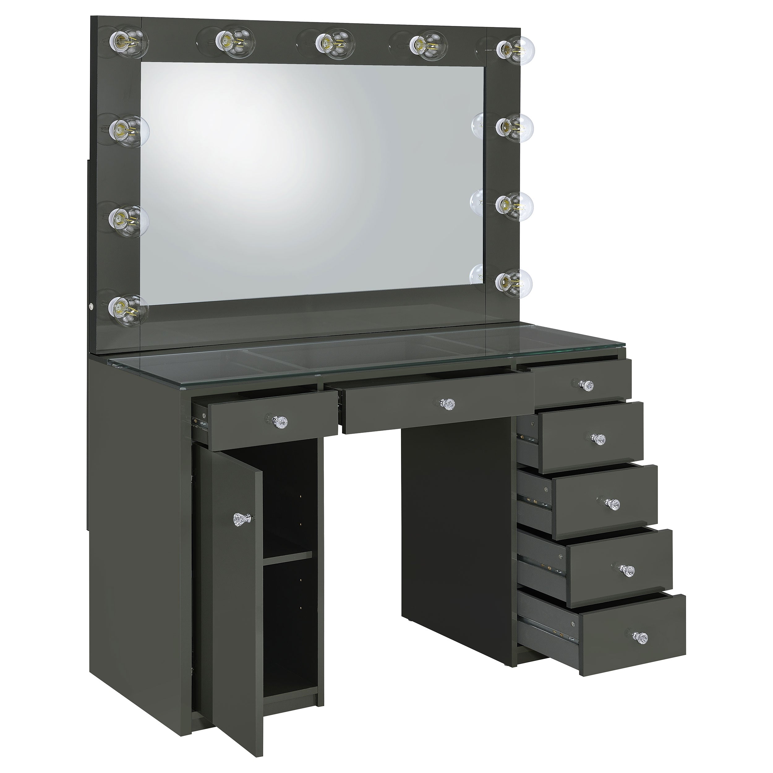 Acena Vanity Table and Mirror
