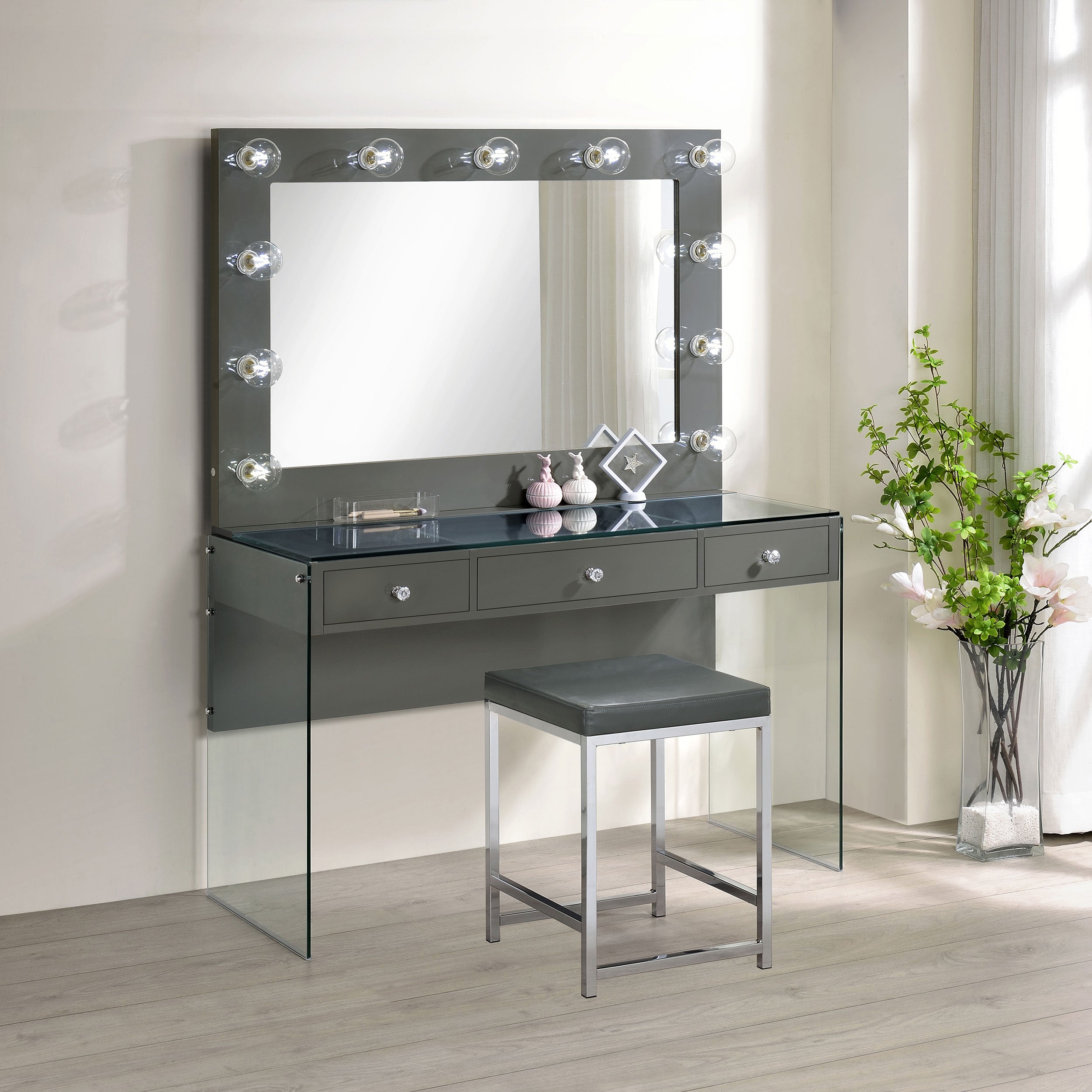 Afshan Vanity Table and Mirror