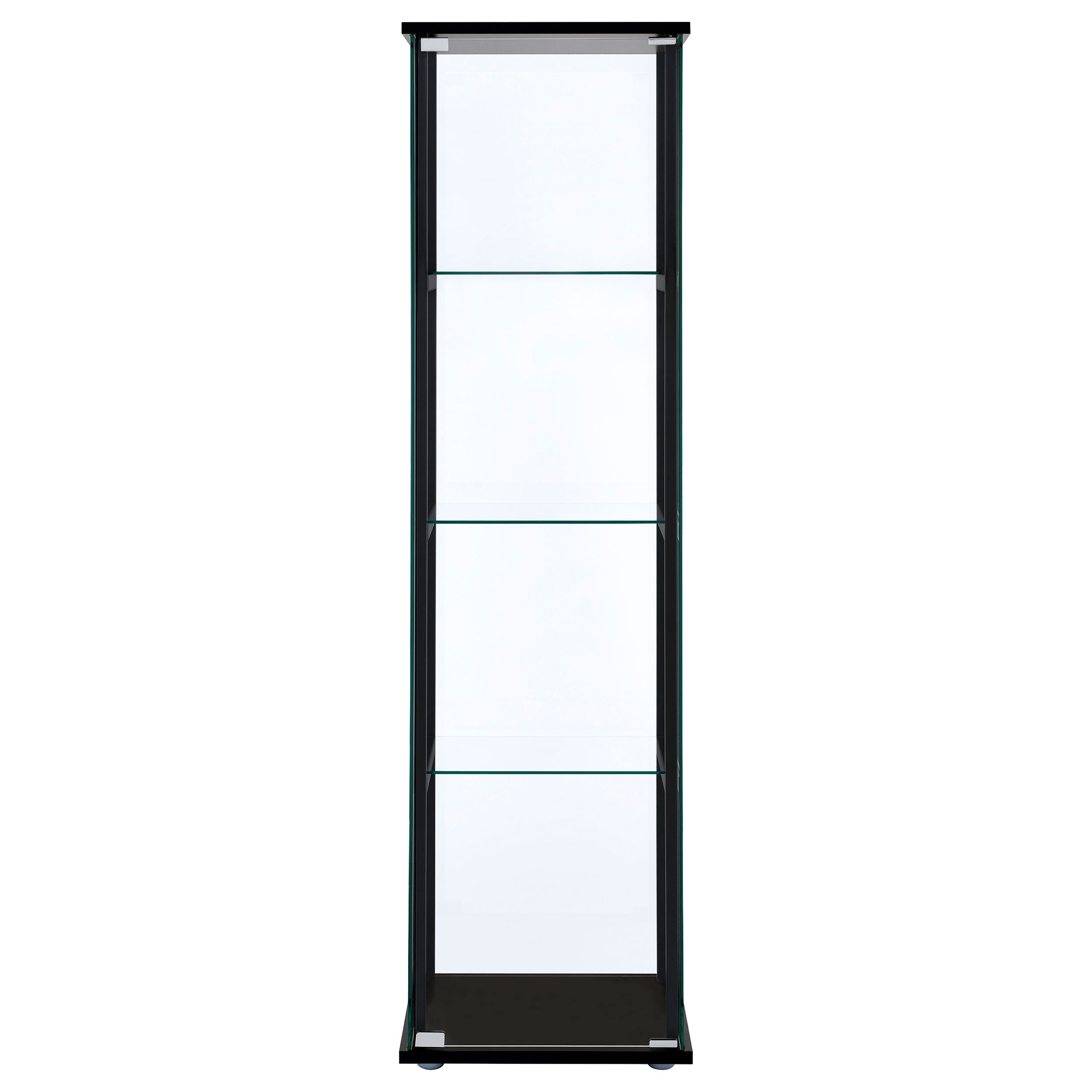 Cyclamen 4-shelf Curio Cabinet