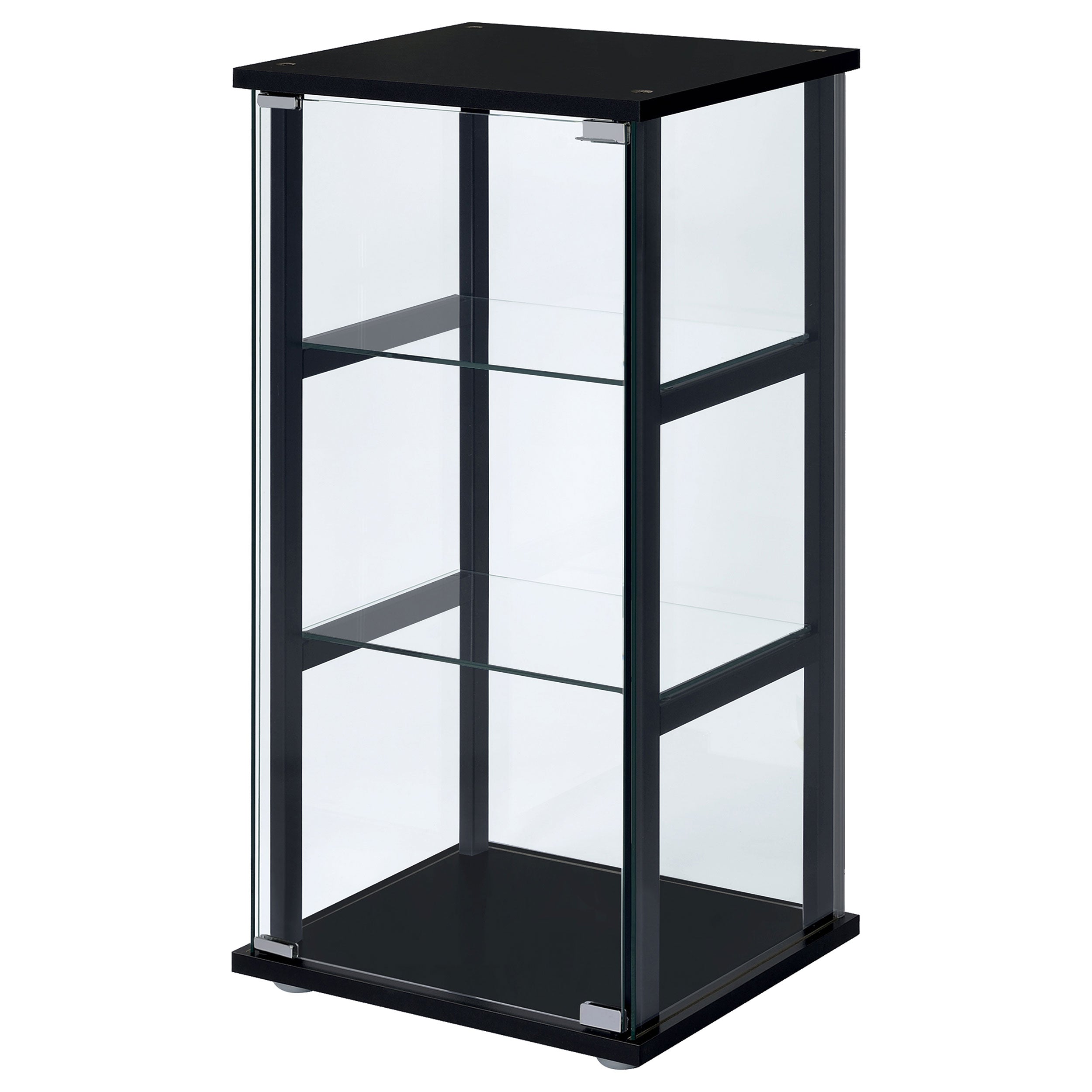 Cyclamen 3-shelf Curio Cabinet