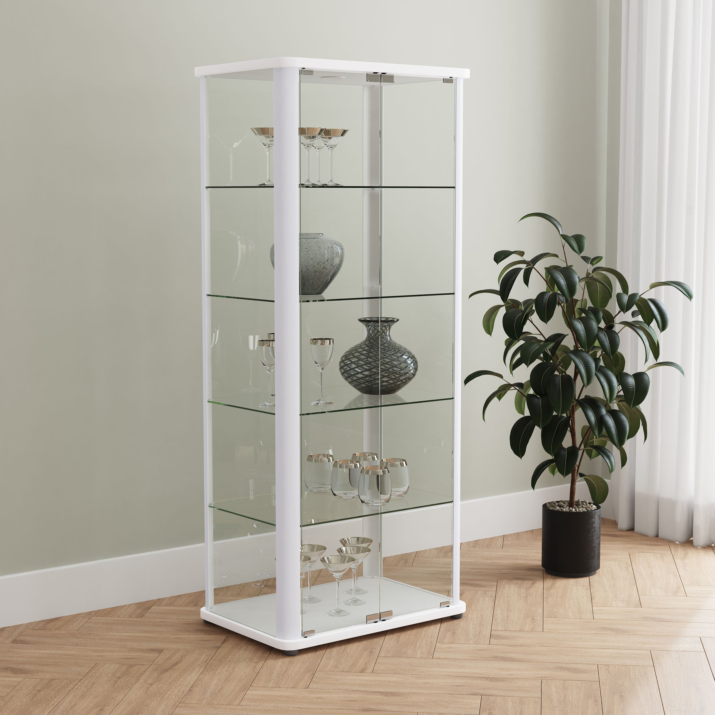 Aero LED Curio Cabinet