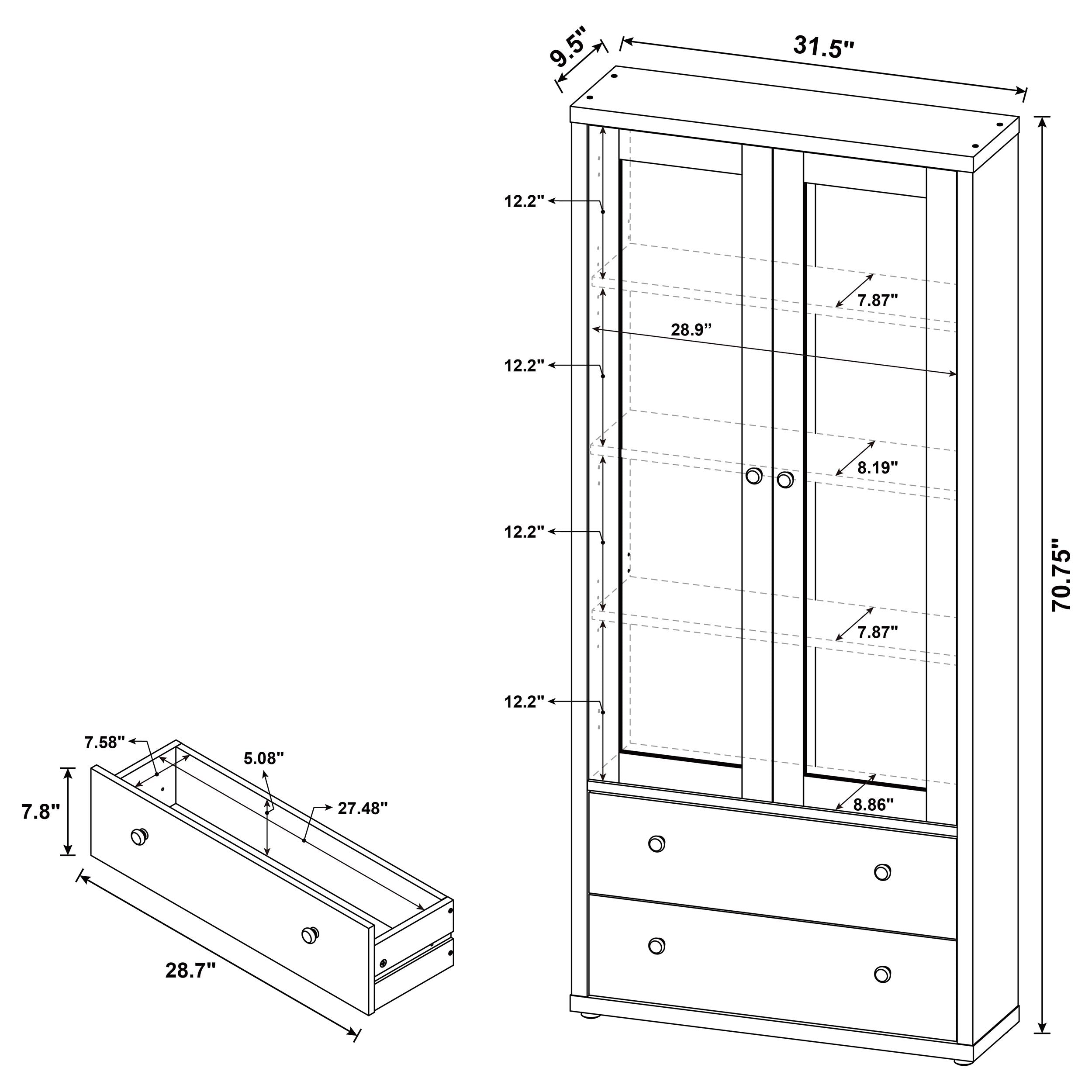 Hawthorne Display Cabinet