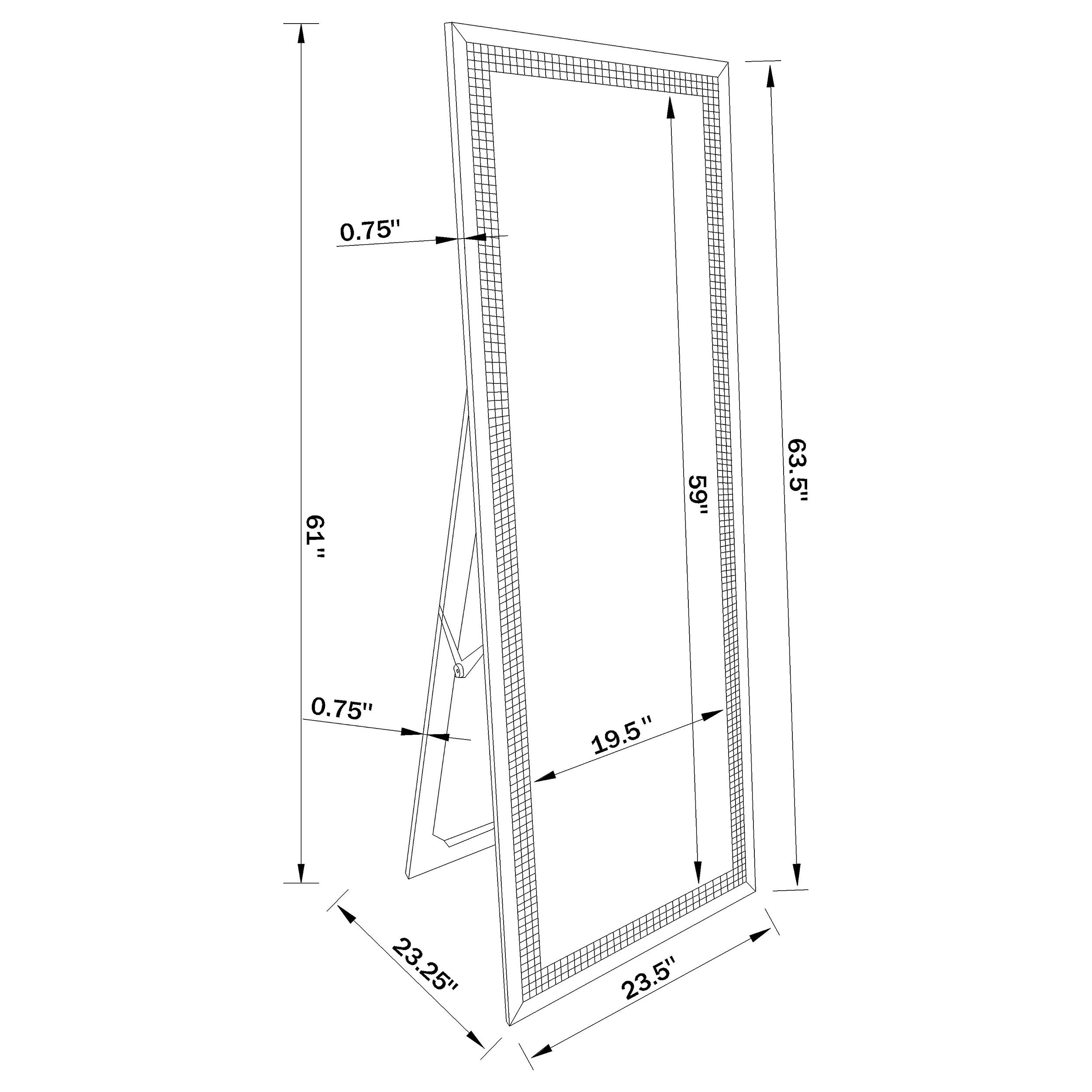 Giddish Standing Mirror