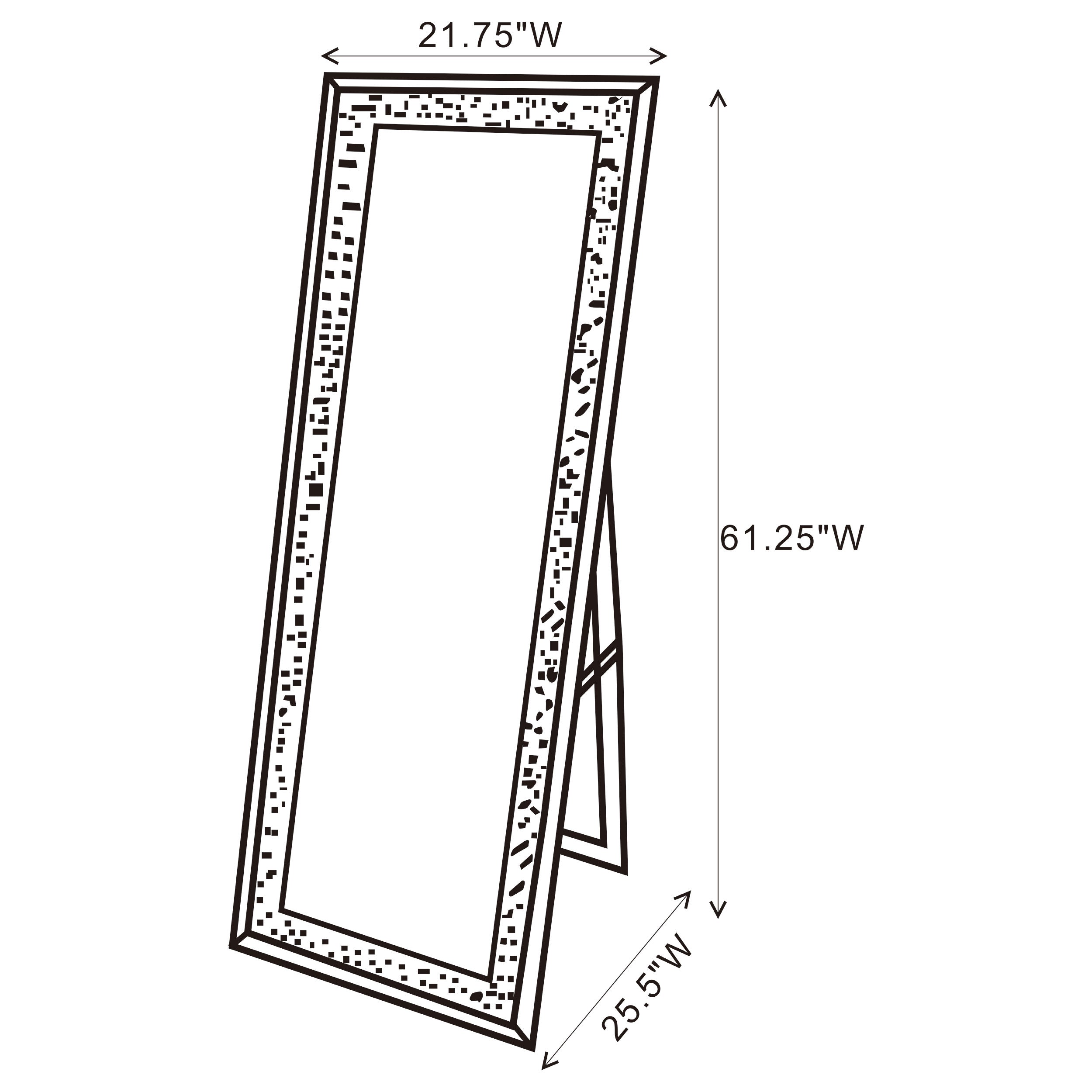 Carisi LED Standing Mirror