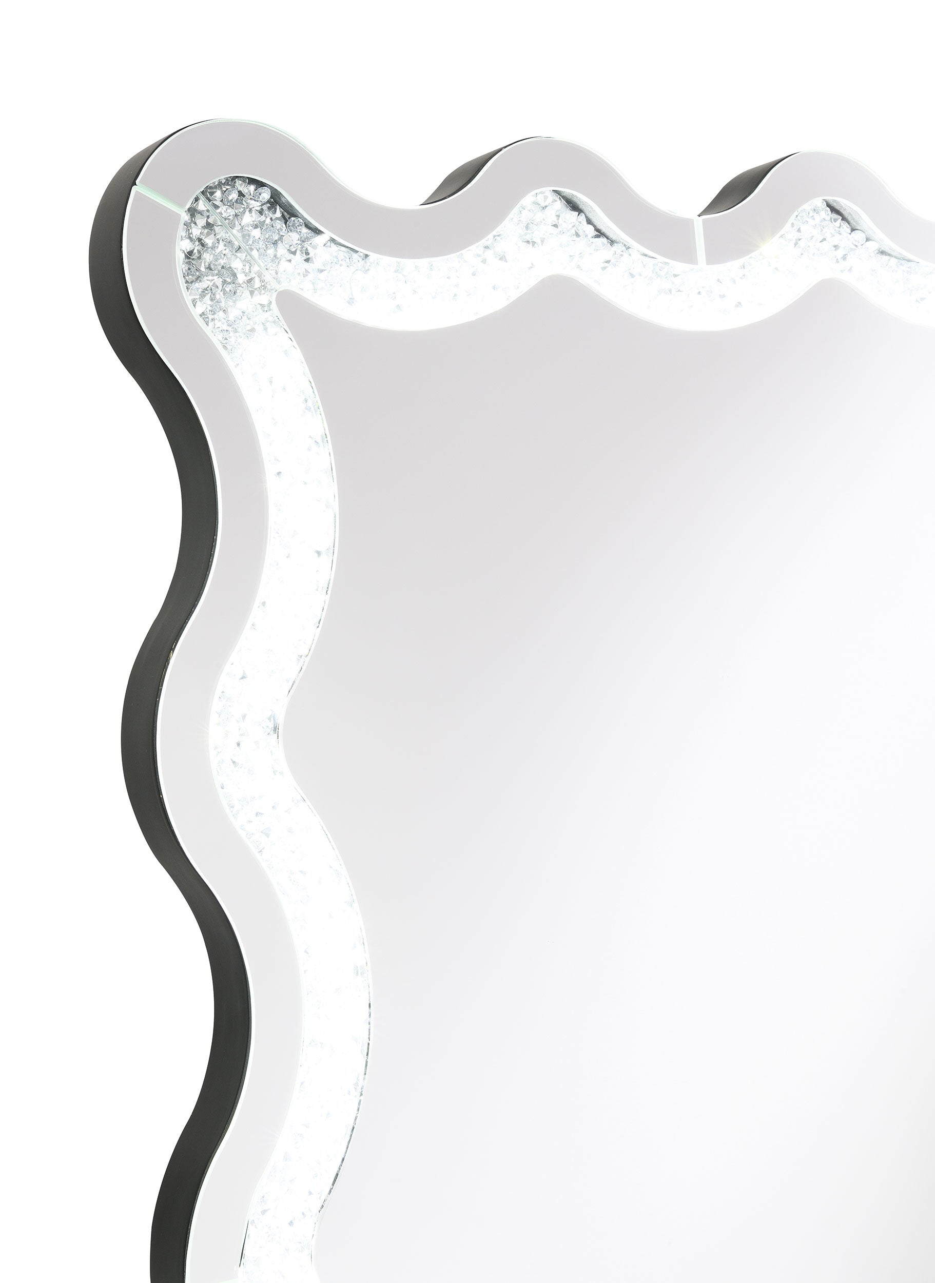 Brixey LED Standing Mirror