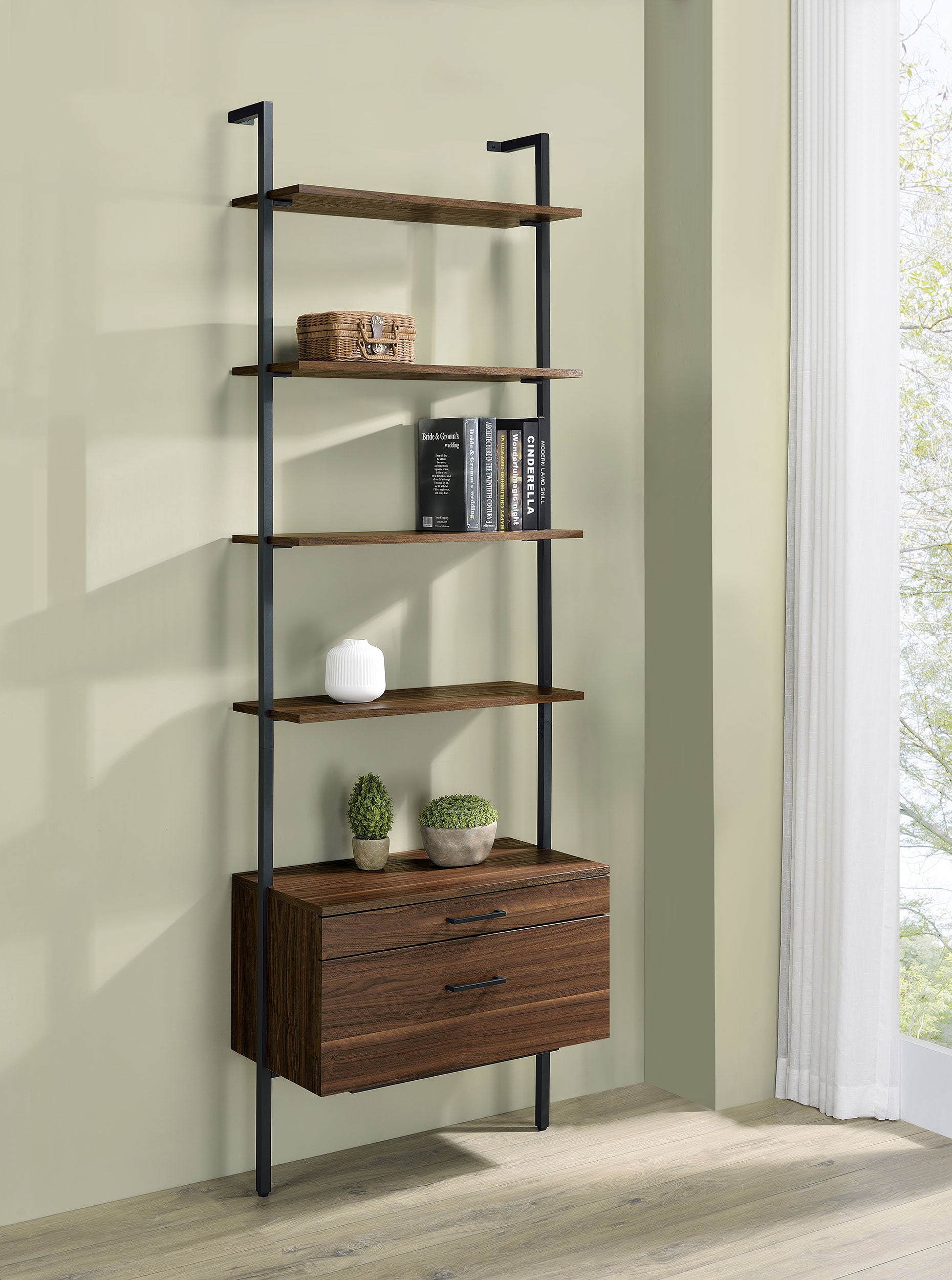 Owens 2-drawer Wall Shelf