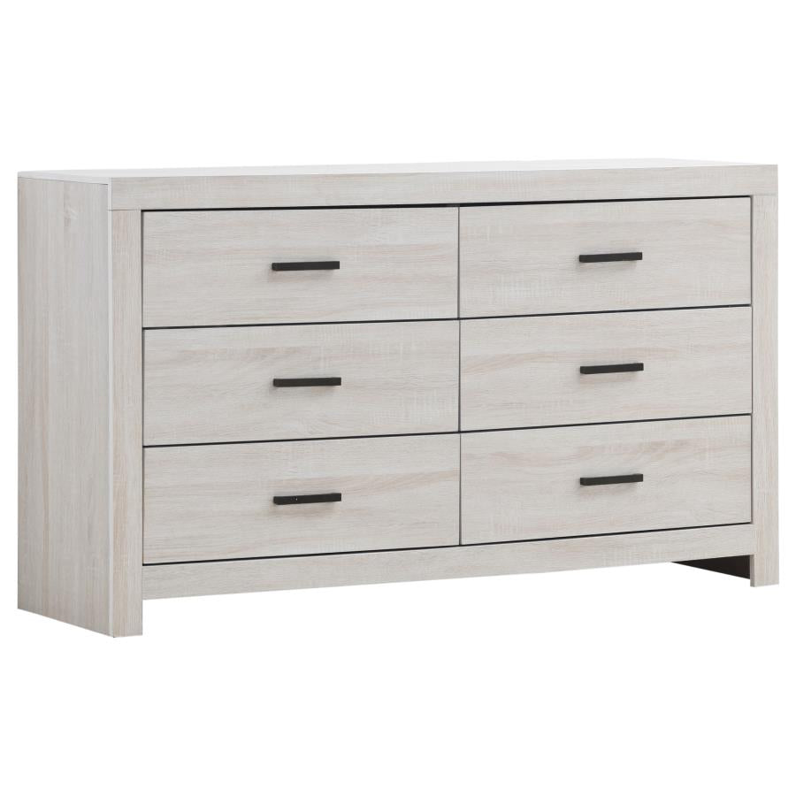 Brantford 4-piece Queen Storage Bedroom Set In Coastal White