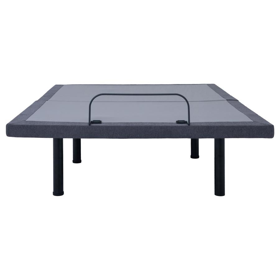 Clara Twin Adjustable Bed Base Grey and Black