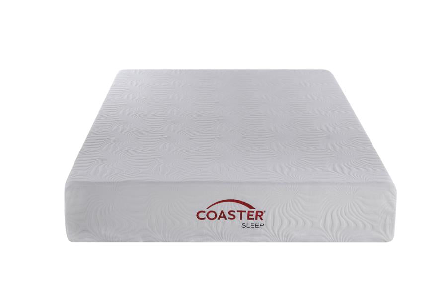 Ian Queen 12" Memory Foam Mattress White