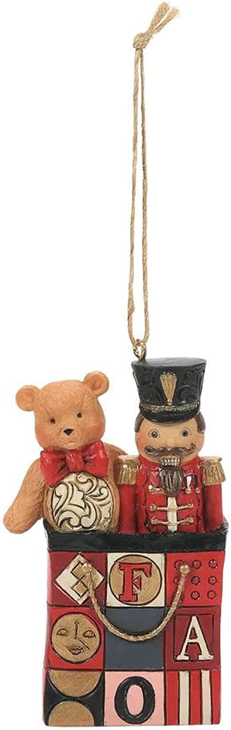 Enesco FAO Schwarz by Jim Shore FAO Gift Bag, Hanging Ornament