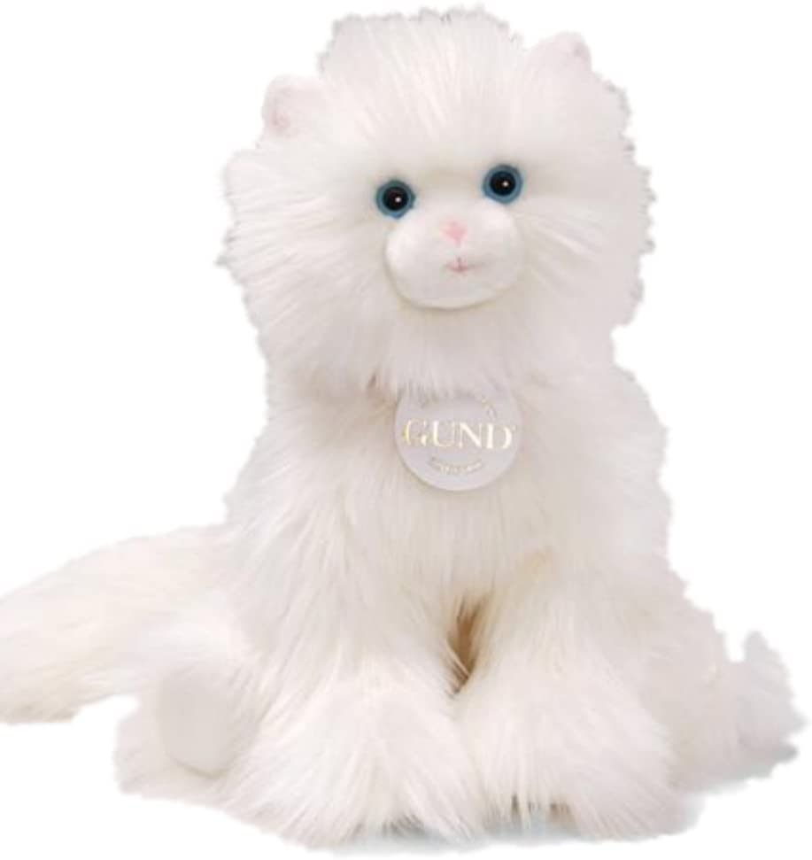 Gund Francene 14" White Kitty Plush Animal