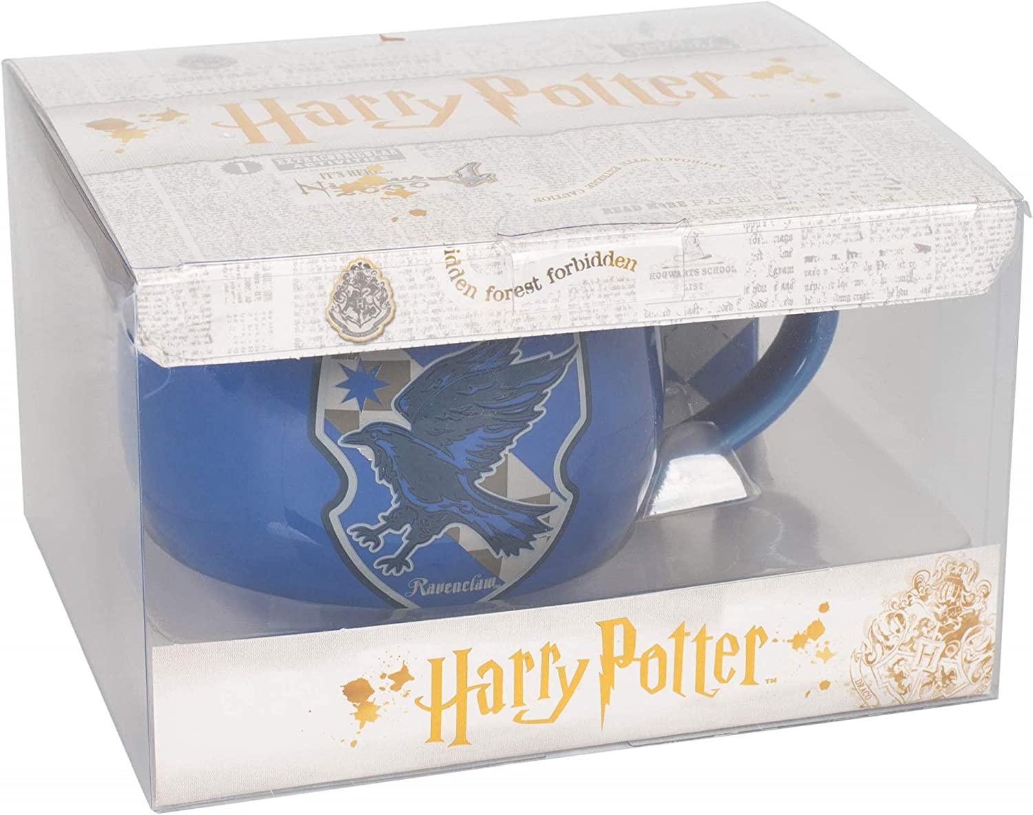 Harry Potter Ravenclaw Crest Stoneware Mug With Coaster Set