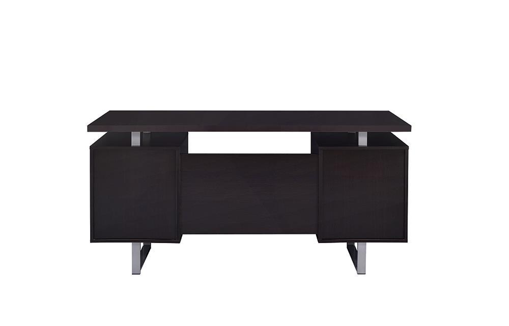 Glavan Contemporary Cappuccino Office Desk