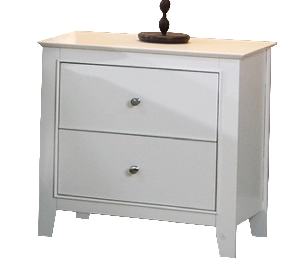 Selena 2-Drawer Nightstand Buttermilk