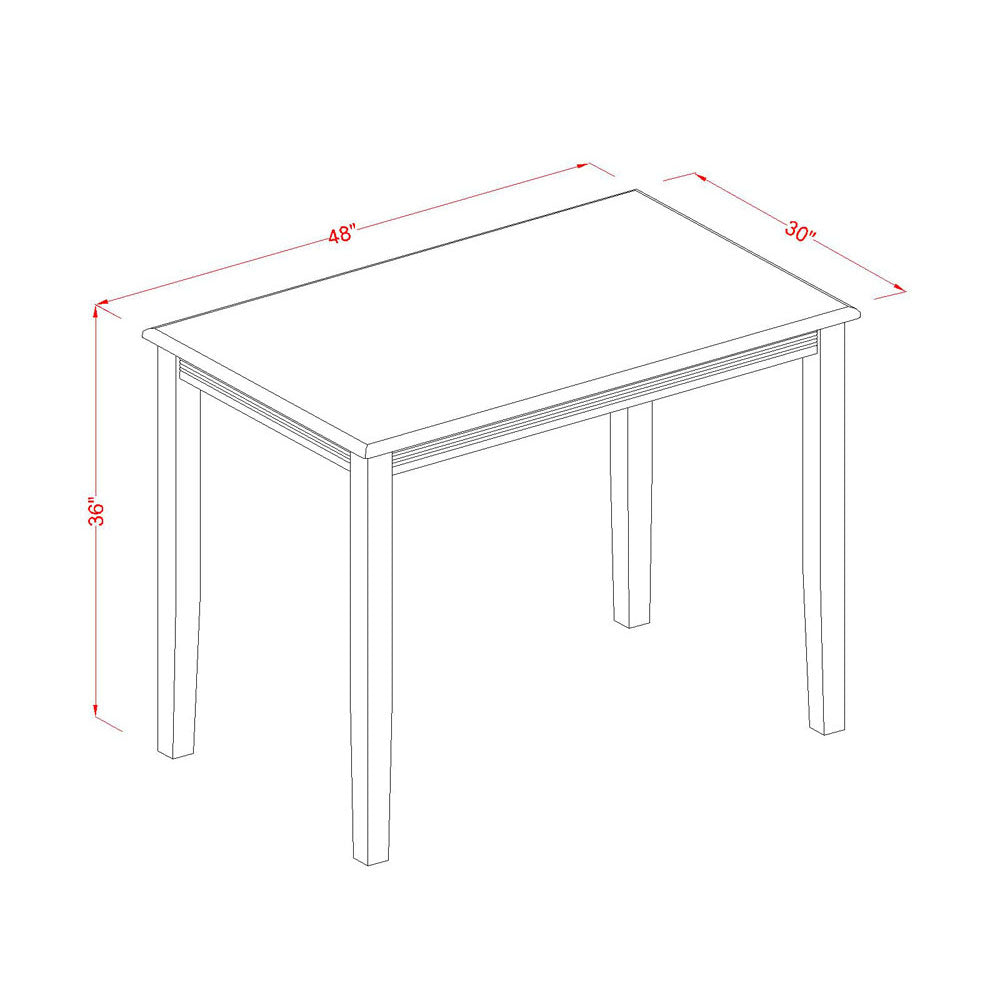 3 Pc Counter Height Dining Table and 2 Kitchen Chairs In Oak Finish.