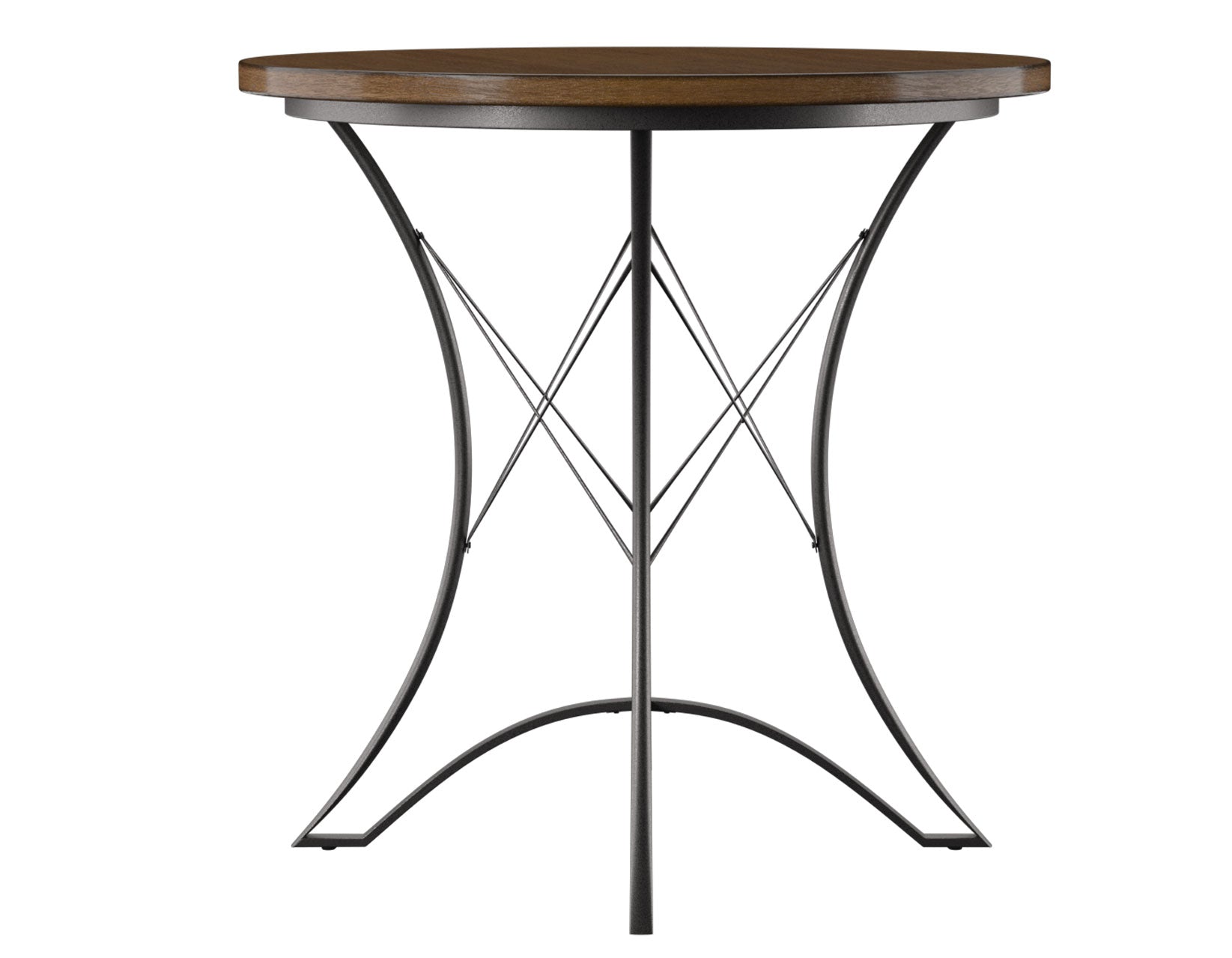 Steve Silver Company Adele Round Counter Dining Table, Brown
