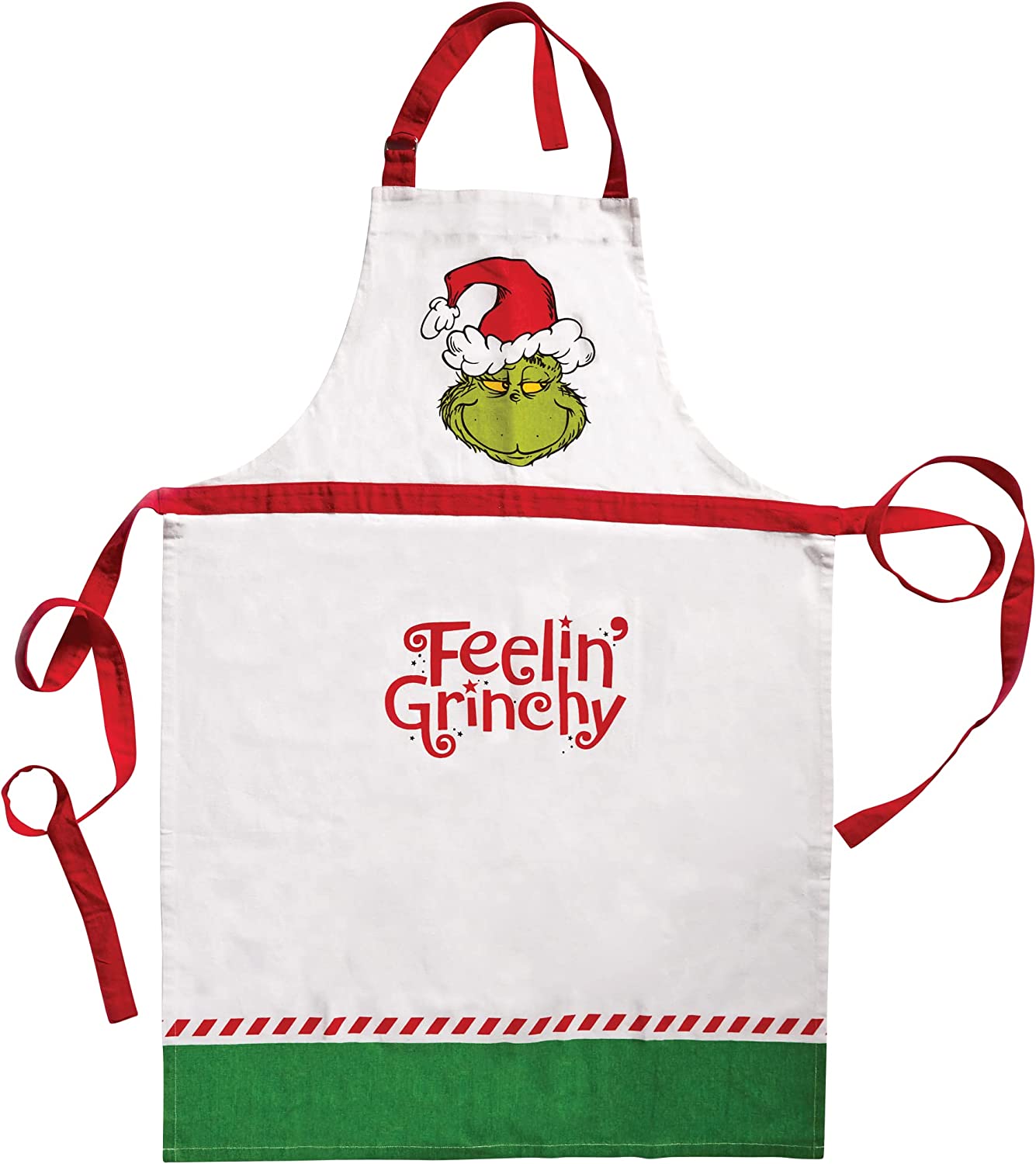 Department 56 Dr. Seuss Feelin' Grinchy Kitchen Cooking Apron