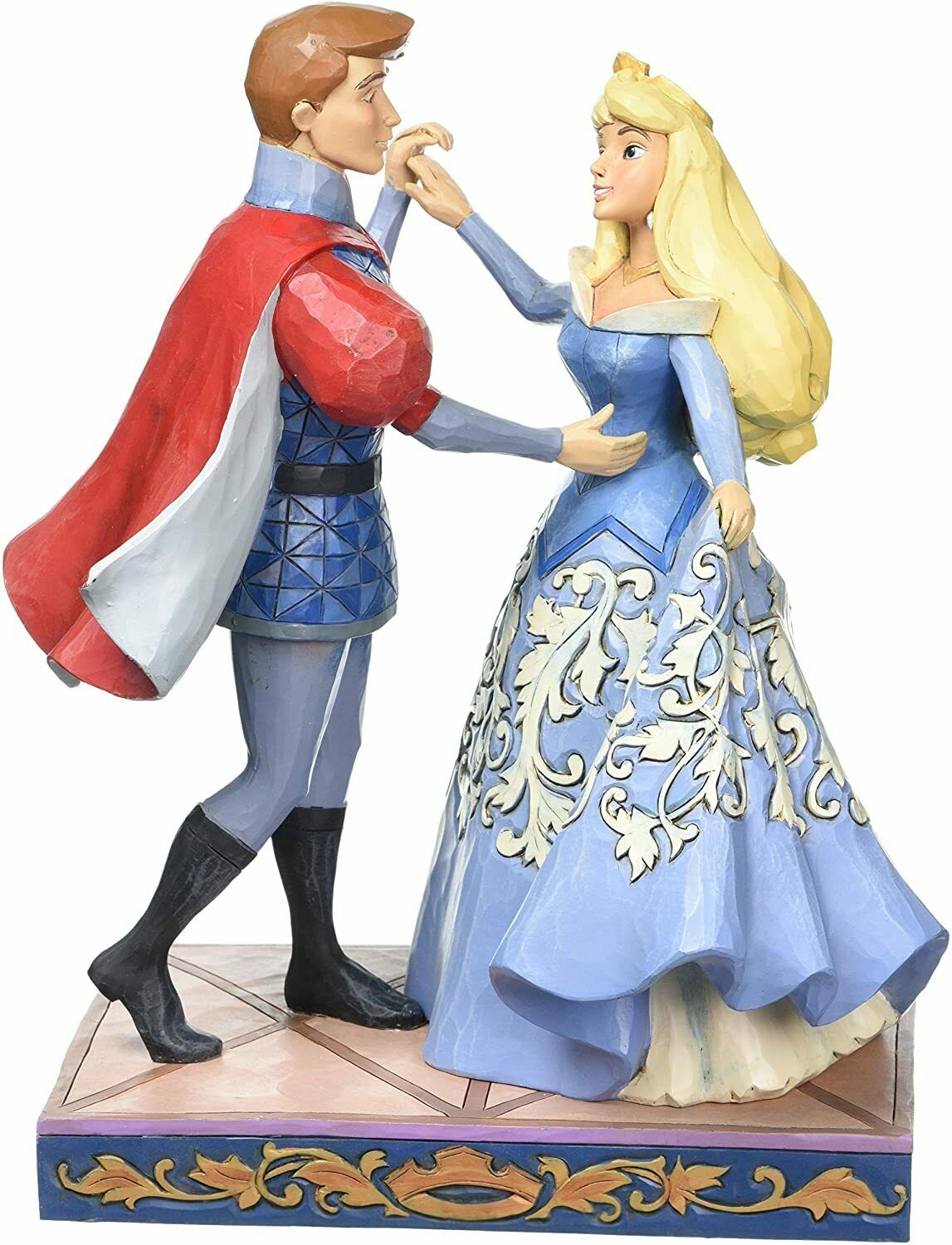 Jim Shore Disney Traditions by Enesco Aurora and Prince Philip Dancing Figurine