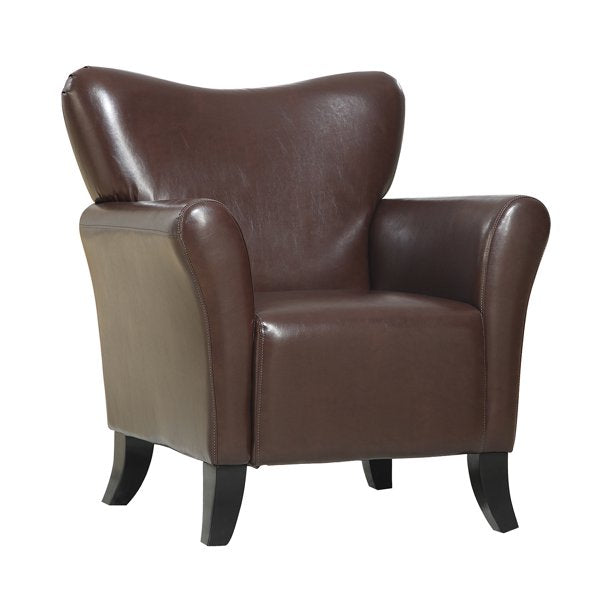 Coaster Upholstered Flared Arm Accent Chair Brown