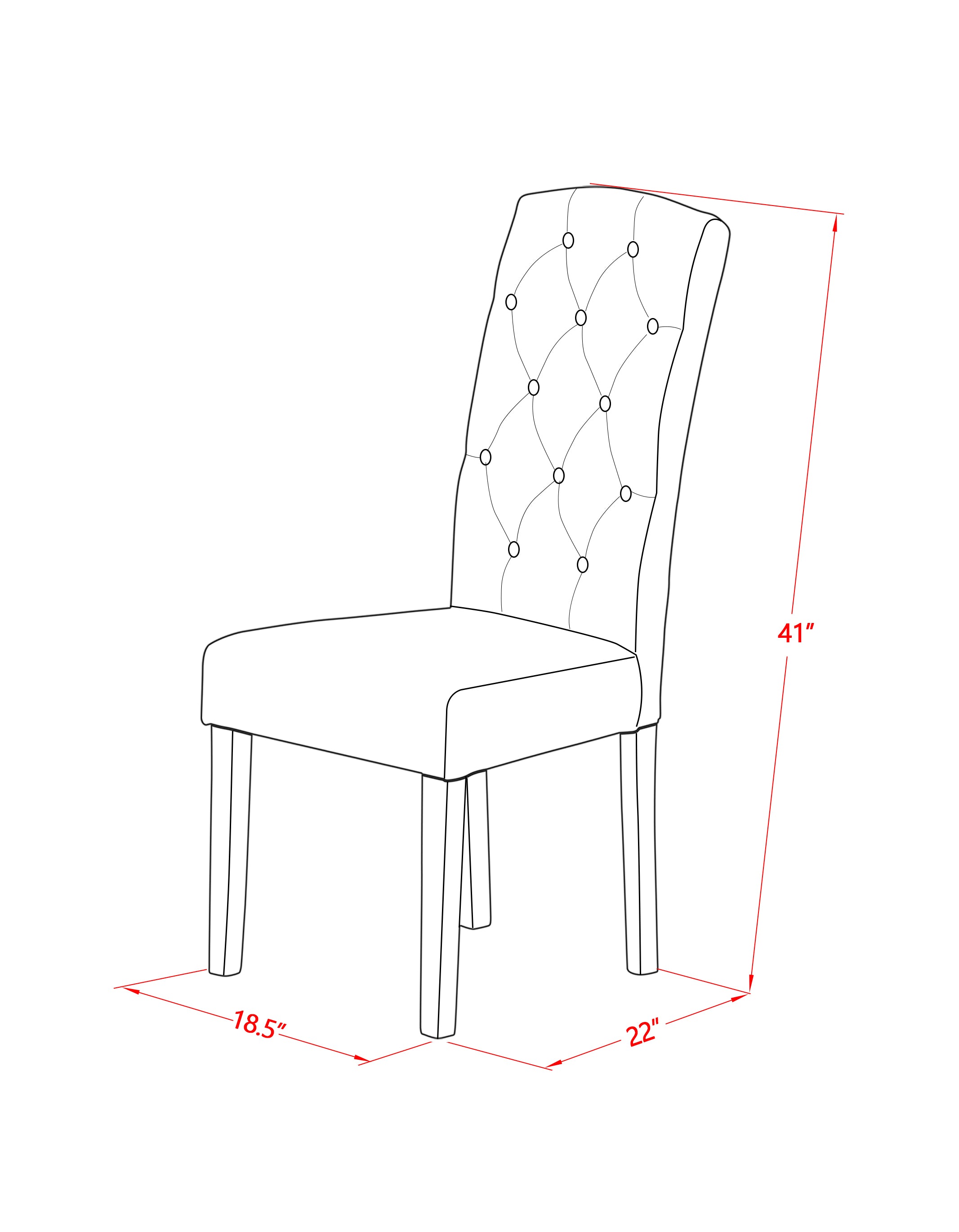 CEP4B07 Celina parson Chair with Oak Finish Leg and Linen fabric-Lime Light Color