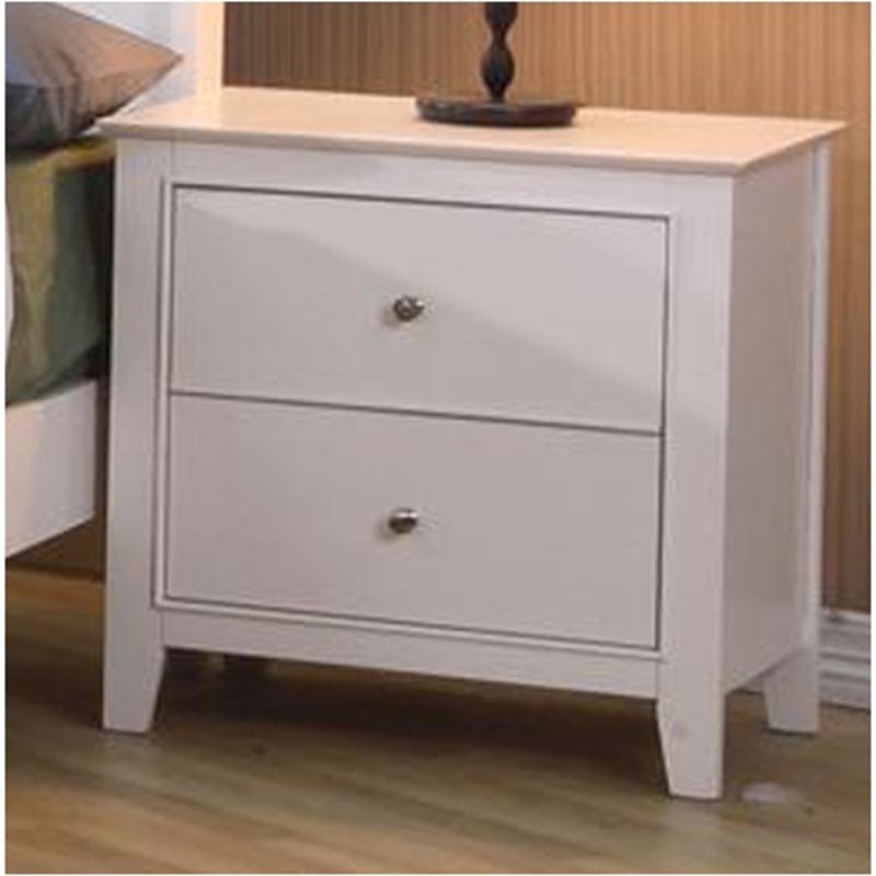 Selena 2-Drawer Nightstand Buttermilk