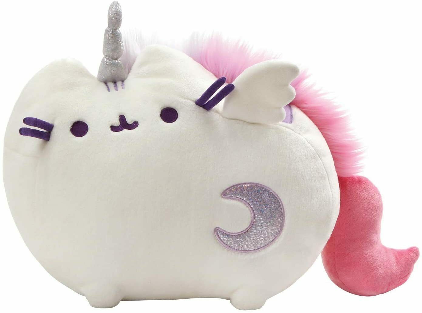 Gund Super Pusheenicorn Stuffed Pusheen Plush Sound Lights Unicorn Animal Toy