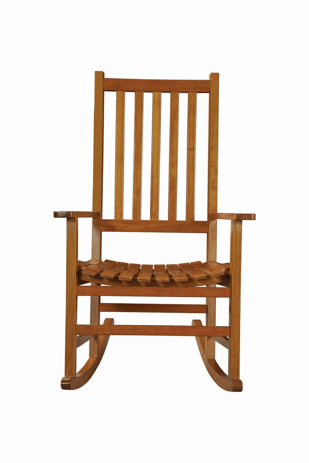 Traditional Country Porch Rocking Chair Solid Wood Home Bench Outdoor Furniture