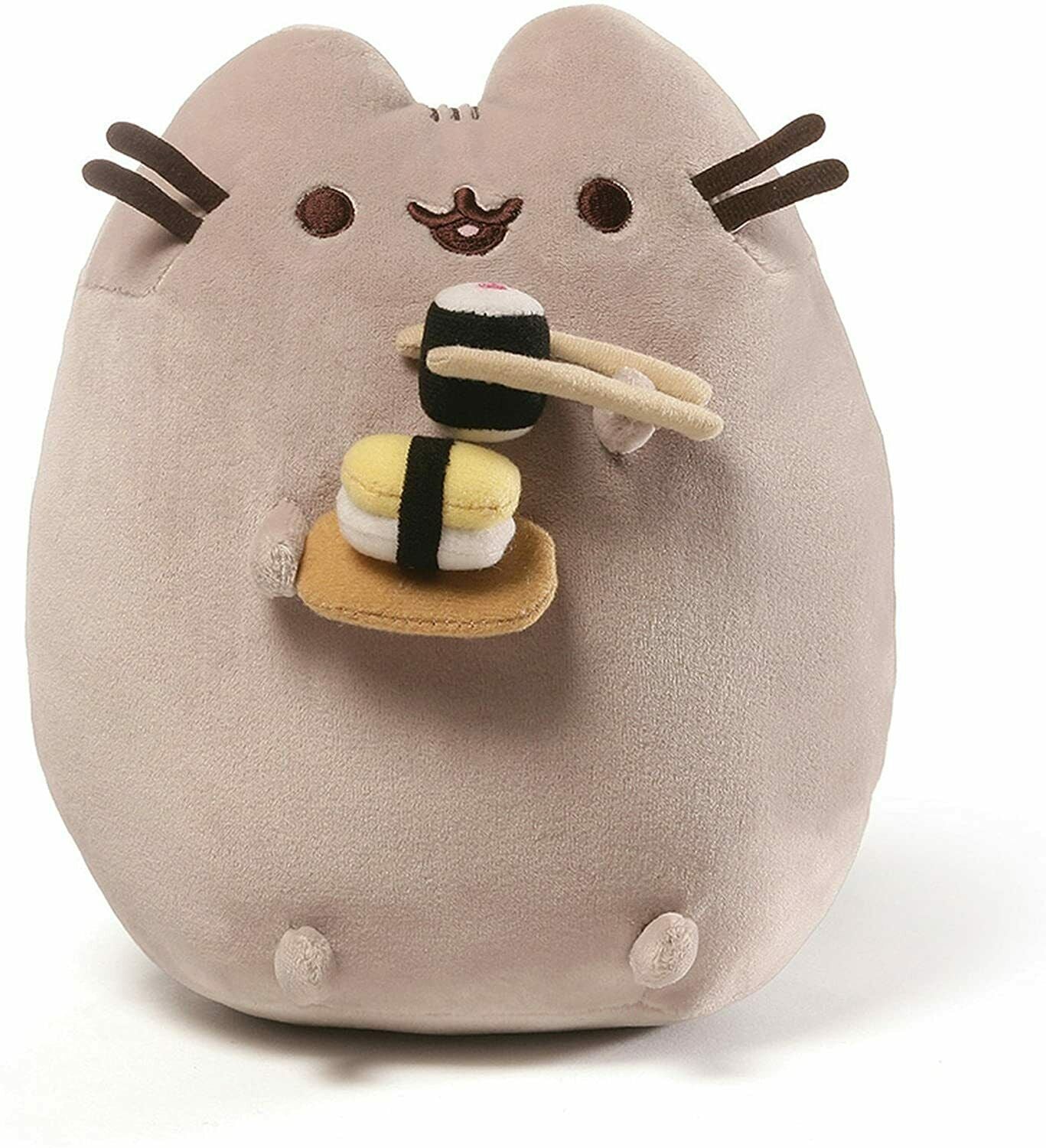 Pusheen Sushi Snackables Chopsticks 9.5 Plush Stuffed Animal Cat 4058938