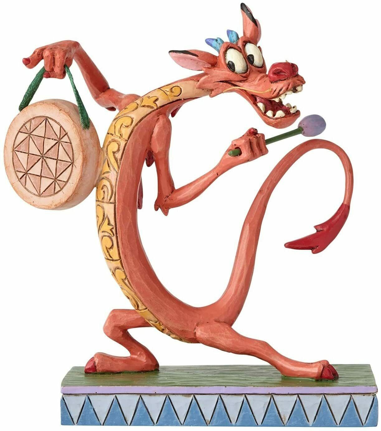 Jim Shore Disney Traditions Mulan's Mushu Personality Pose "Look Alive" Figurine