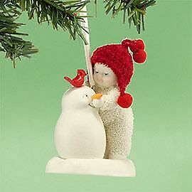 Department 56 Snowbabies Wear this Snowman Hanging Ornament, 3.25 inch