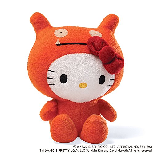 Uglydoll Hello Kitty -Wage 7" Plush Toy