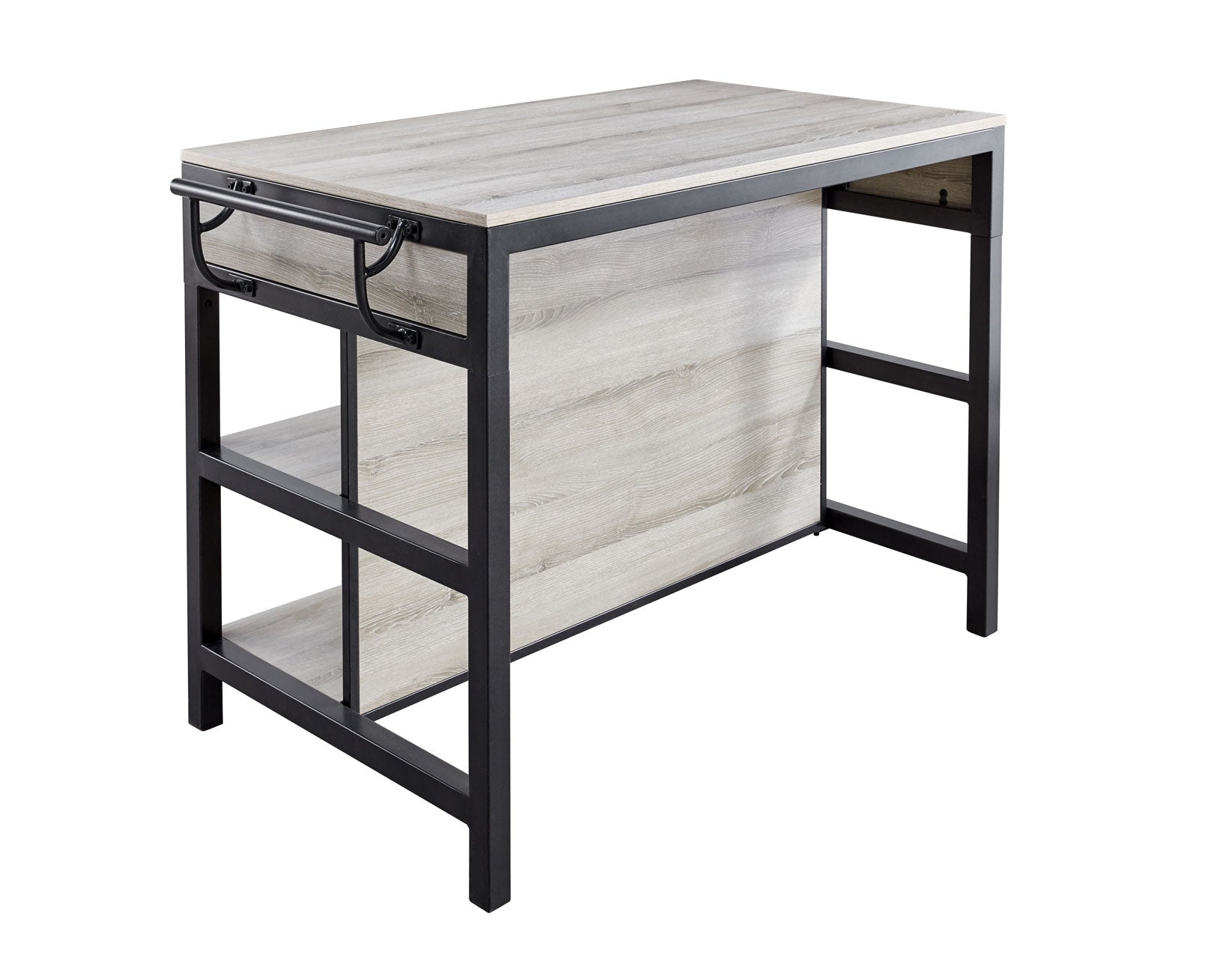 Steve Silver Carson Weathered Driftwood Counter Height Dining Table