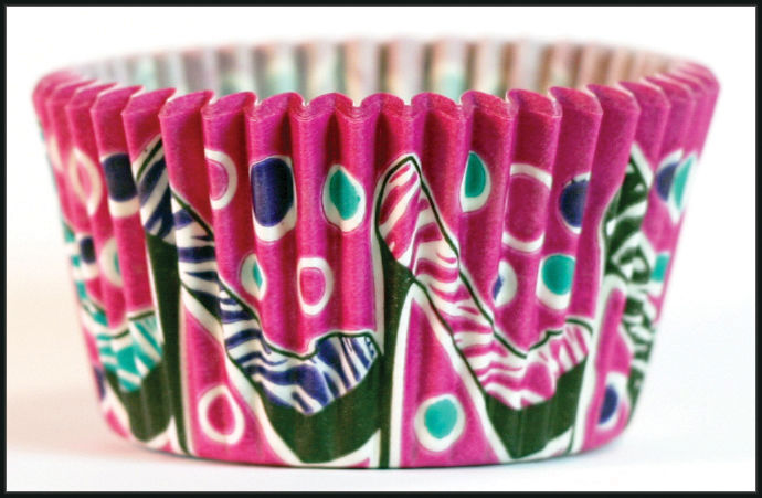 Cupcake Creations Standard Baking Cups, 32pk high Heels design