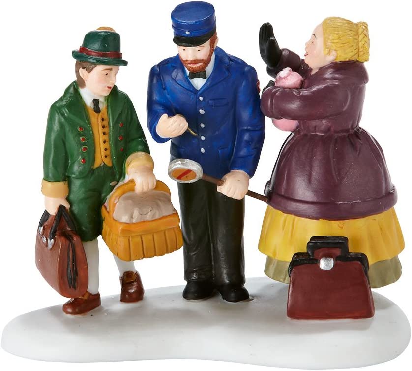 Department 56 Alpine Village Just in Time to Celebrate Village Accessory Figurine