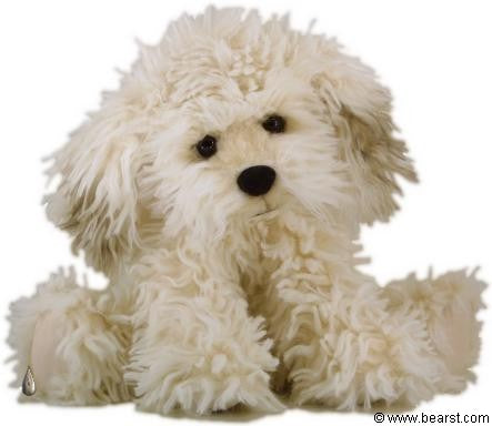 Gund Dreyfus Shaggy Puppy Dog Plush Animal Toy 13" Tall