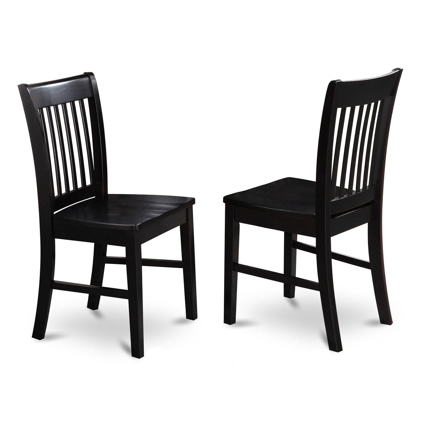 DUNO6-BLK-W 6 PC Dining room set- Dining Table and 4 Dining Chairs and also Bench