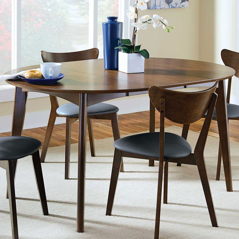 Coaster Company Malone Retro Dining Table with Extension