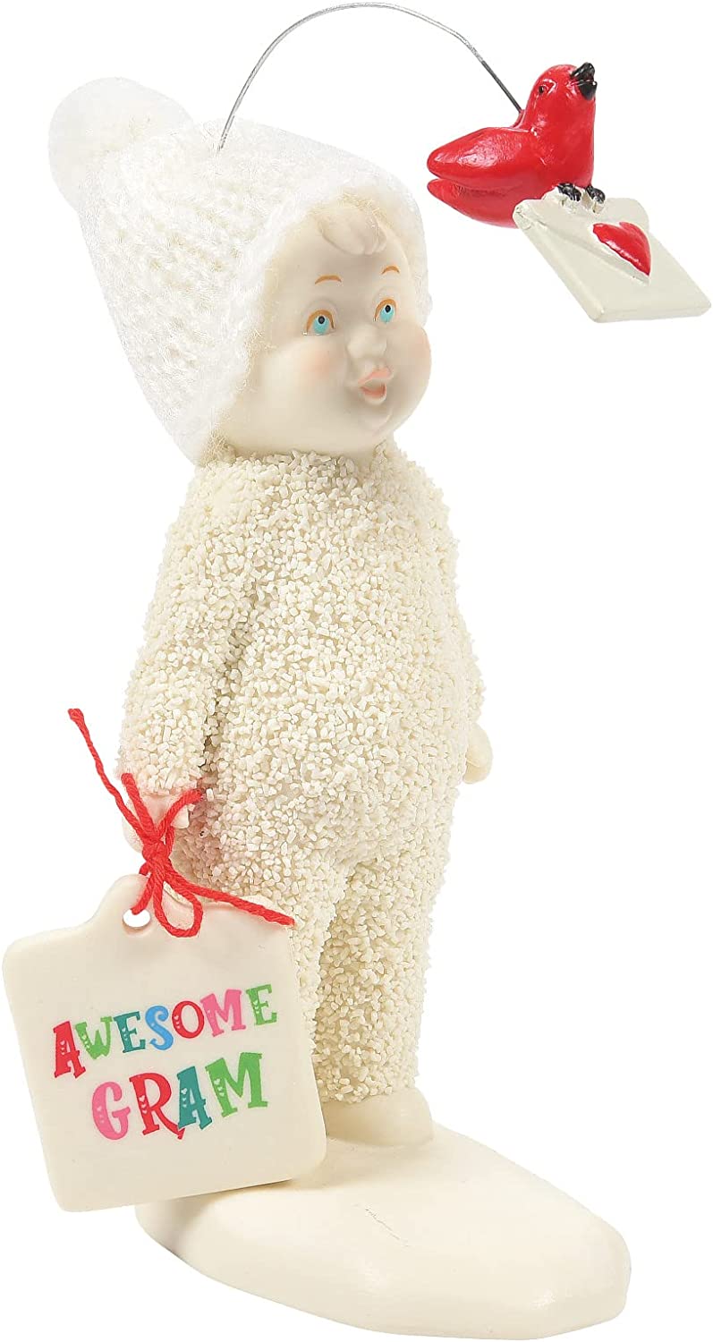 Department 56 Snowbabies Awesome-Gram Figurine, 4.45 Inch