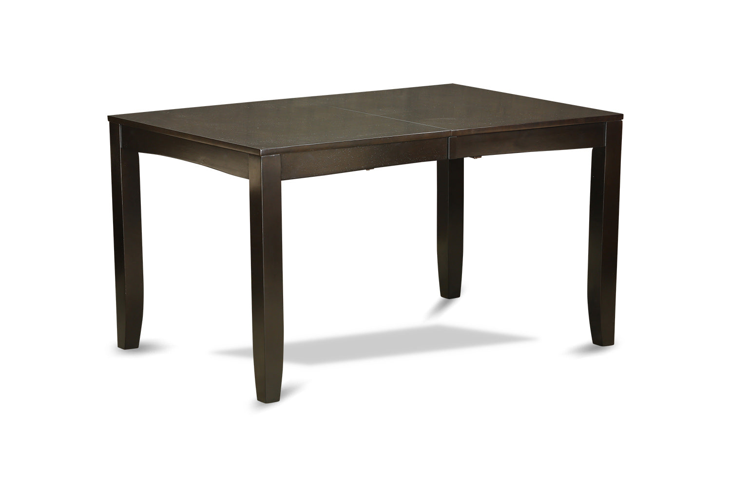 LYFD6-CAP-W 6 PC Dining Table with bench-Table with Leaf and 4 Kitchen Dining Chairs Plus Bench